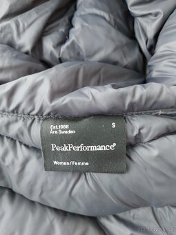 Dámský péřový kabát / Párka Peak Performance - S - 6