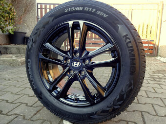 NOVÁ ZIMNÍ ALU HYUNDAI, KIA 17" 5x114,3 pneu 215/65R17 Kumh - 6