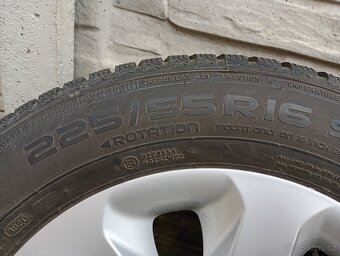 BMW E60/E61 originál kola R16 ET20 zimní 225 55r16 - 6
