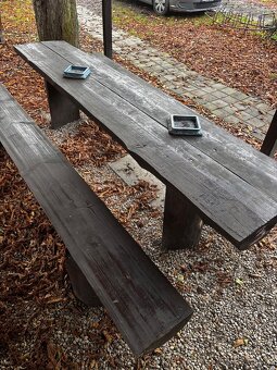 Masivní zahradní komplet - 6