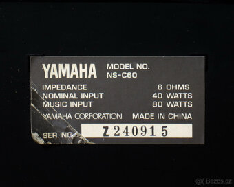 Centrální reprobedna Yamaha NS-C 60. - 6