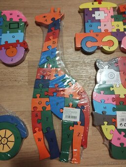 Dřevěné puzzle - 6