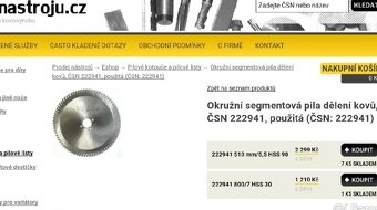 Segmentové kotouče - 6