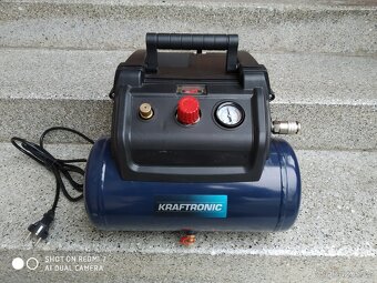 Prodám Bezolejový kompresor KRAFTRONIC KT-KP 6 OF -8 BARŮ. - 6