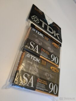 Nové audiokazety - Sony, TDK, Basf,Maxell - 6