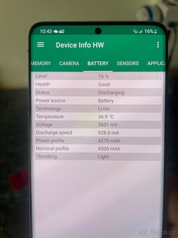 Samsung galaxy s20 plus - bez zadního housingu - 6