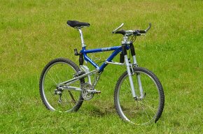 Historické celoodpružené skládací MTB značky BMW - 6