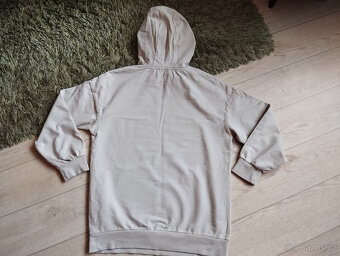 Béžová/melír/smetana mikina+sako vel.146/152/158//10-13 let - 6
