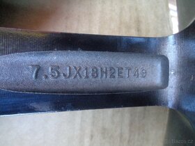 Alu kola/disky 5x112 r18 Originál VW - 6