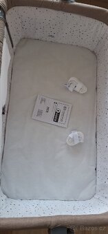 Kinderkraft postýlka NESTE beige - 6