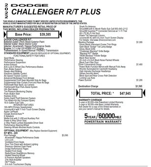 2022 Dodge Challenger R/T PLUS 5.7 V8 HEMI MANUÁL - 6