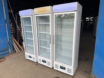 Prosklená chladicí lednice 62x57x198cm - 6