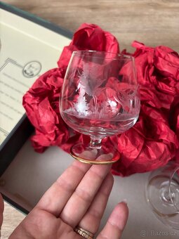 Foukané skleničky na brandy, rum, koňak - 6