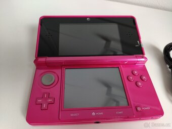 Nintendo 3DS Pink Gloss + homebrew hack a 64GB karta - 6