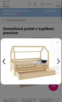 Domečková postel Elis design - 6