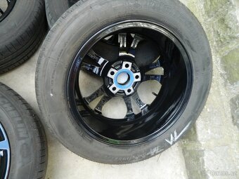 alu kola 5x112 r16+letní pneu - 6