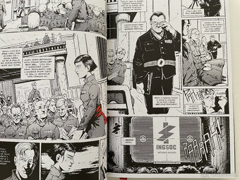 Grafický román "1984" kniha [NOVÁ] - 6