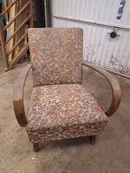Křeslo Halabala k renovaci.K vyzvednutí v Žatci, 606 247 137 - 6