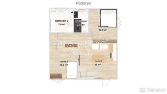 Prodej moderně zrekonstruovaného bytu 3+kk v osobním vlastni - 6