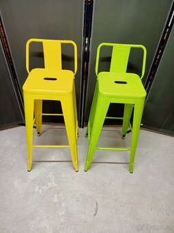 Prodám větší množství kovových barovek zn.TOLIX - 6