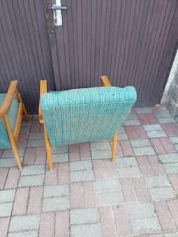 Retro křesla Lišov 2 kusy - 6