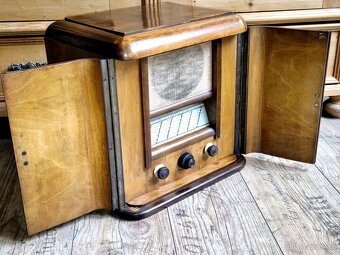 Rádio Mikrofona MK 306 Superdual Luxus, 1935-36 - 6