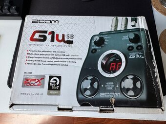 Kytarový multiefekt Zoom G1u - 6
