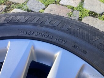 Alu kola - Toyota Land Cruiser 5x150 letní DUNLOP 285/50R20 - 6