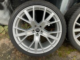 Audi originál alu 5x112/66,6 R21 zimní pneu - 6