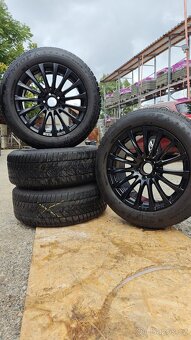 Na prodej: 18" ALU kola – PCD 5x112 s pneu Dunlop Winter Sp - 6