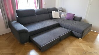 Kvalitní pohodlná rozkládací sedačka - 6
