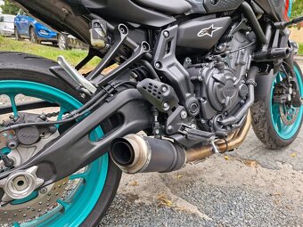 YAMAHA MT-07 2022 - Cyan Storm - 54kW - 6