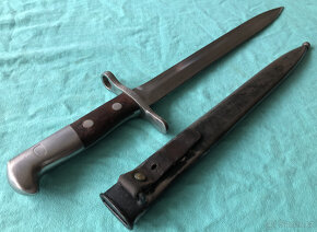 Švýcarský nožový bodák M1918 na pušku Schmidt-Rubin - 6