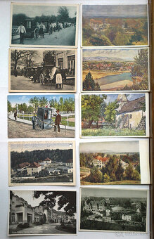 prodám Černobílé i kolorované pohlednice Piešťan a jiné - 6