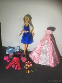 Oblečení, jídlo a doplňky pro Barbie - 6