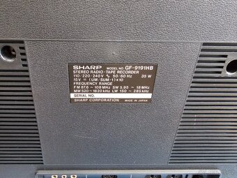 SHARP GF 9191 - Made In Japan (1976) - 6