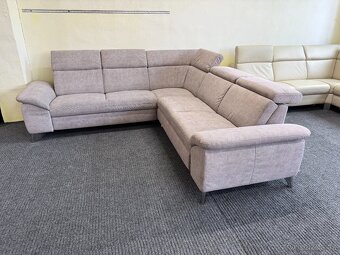 Rohová rozkládací sedací souprava - nepoužitá - 6