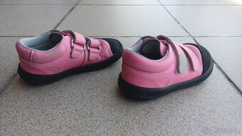 Jarní/podzimní dívčí kožené botky Jonap vel.25 - 6