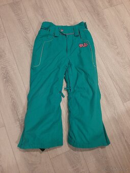 Dívčí zimní kombinéza Loap 122 + oteplovačky 116 zdarma - 6