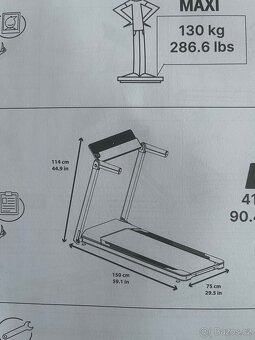 běžecký pás “Compact RUN 100” - 6