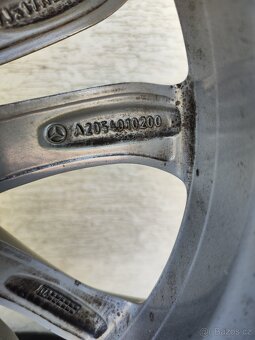 Originál ALU kola MERCEDES 17" s pneu Continental - 6