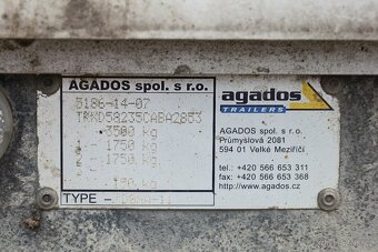 PŘÍVĚS VALNÍKOVÝ AGADOS DONA D11,18 PALET - 6