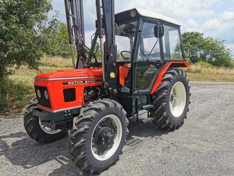 ZETOR 6045 S ČELNÍM NAKLADAČEM S TP A SPZ - 6