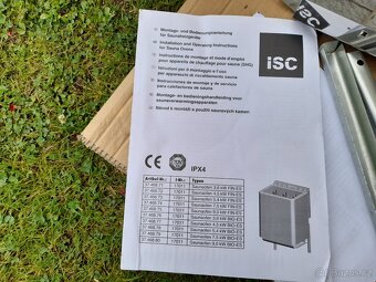 Saunová kamna ISC 9 kw Bio - 6