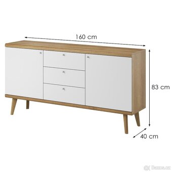 Sestava komoda a vitrína - 6
