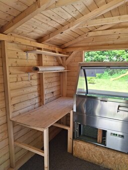 Prodejní stánek dřevěný 3x4m - 6