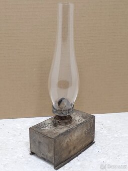 Retro petrolejová lampa ČSD - ČSSR - 6