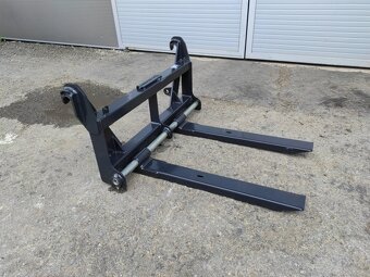 Manipulační lehké paletizační vidle, sklopné pro malotraktor - 6