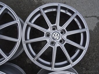 Alu disky šedé na Volkswagen, 17", 5x112, ET 40, šíře 7J - 6
