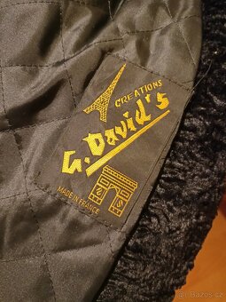 Kožešinový černý kabát - 6